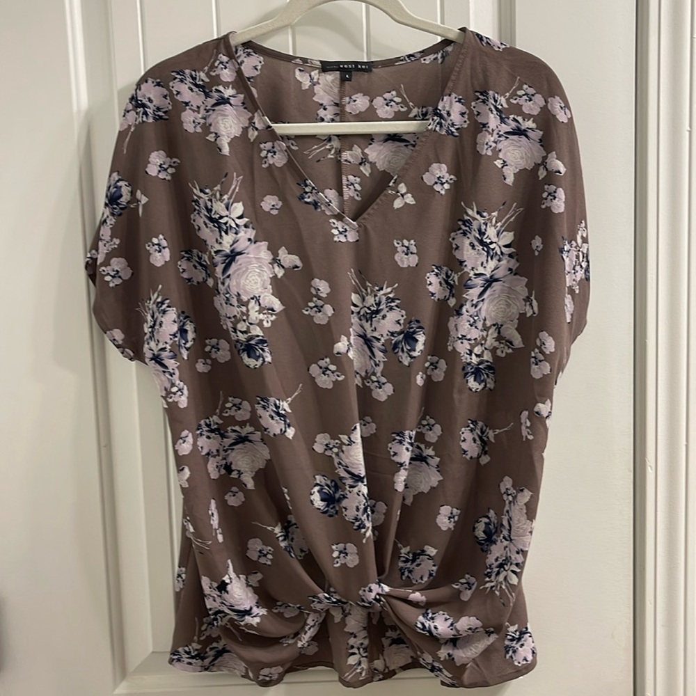 West Kei Knot Detail Blouse